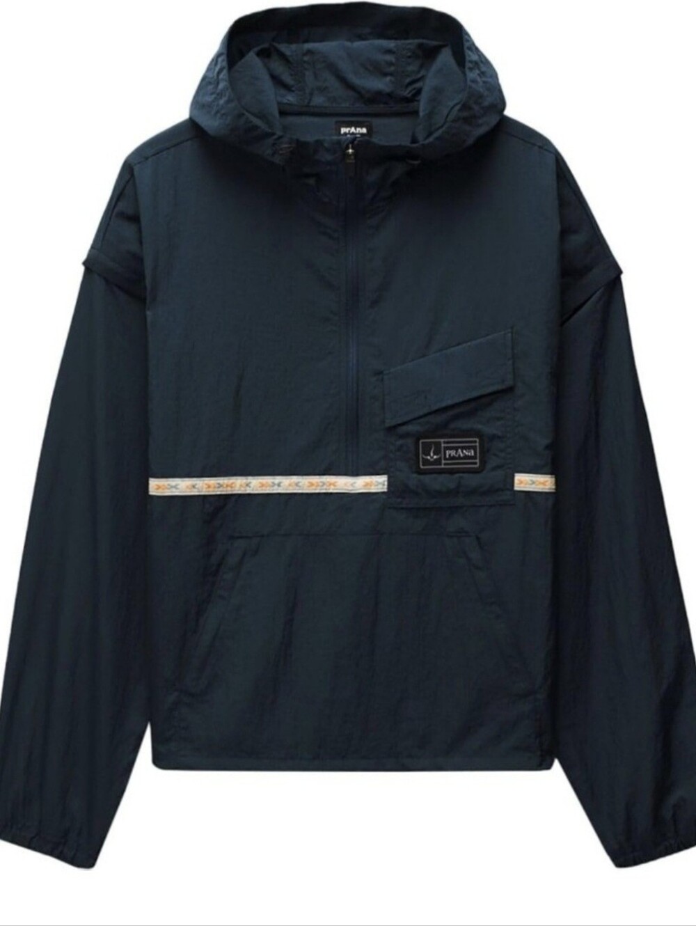 Prana Connector Convertible Jacket Stormy Night Mens Medium NWT
